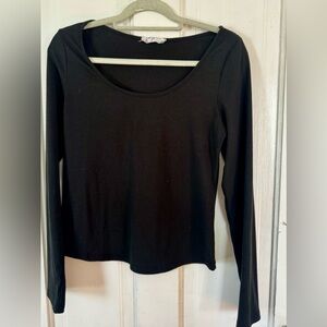 CJLA CJs Fav Ribbed Long Sleeve BLACK